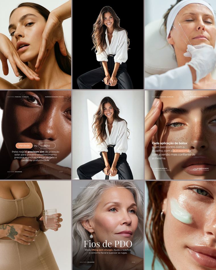 Feed de Instagram con la Colección Bruma: nueve piezas de la colección