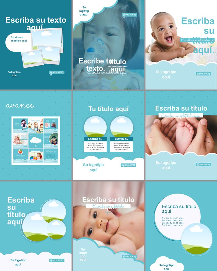 Feed de Instagram con la Colección Nido: nueve piezas de la colección